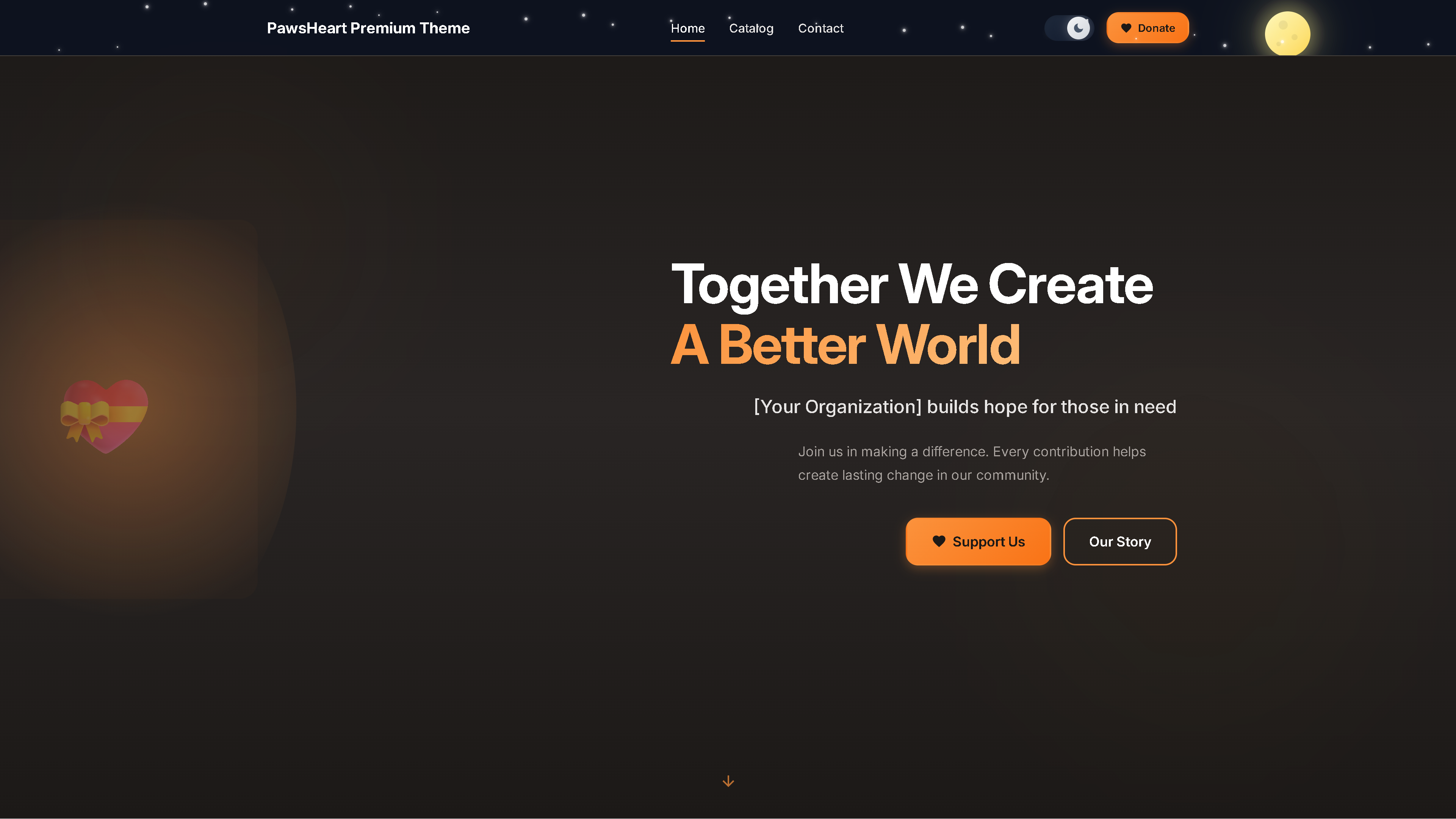 PawsHeart - Dark Mode